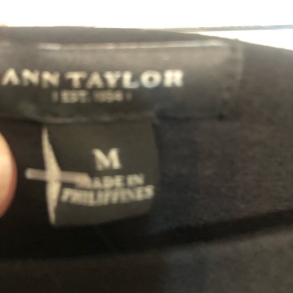 Anne Klein Size M black strapless mini versatile can be worn as a skirt - Picture 2 of 8